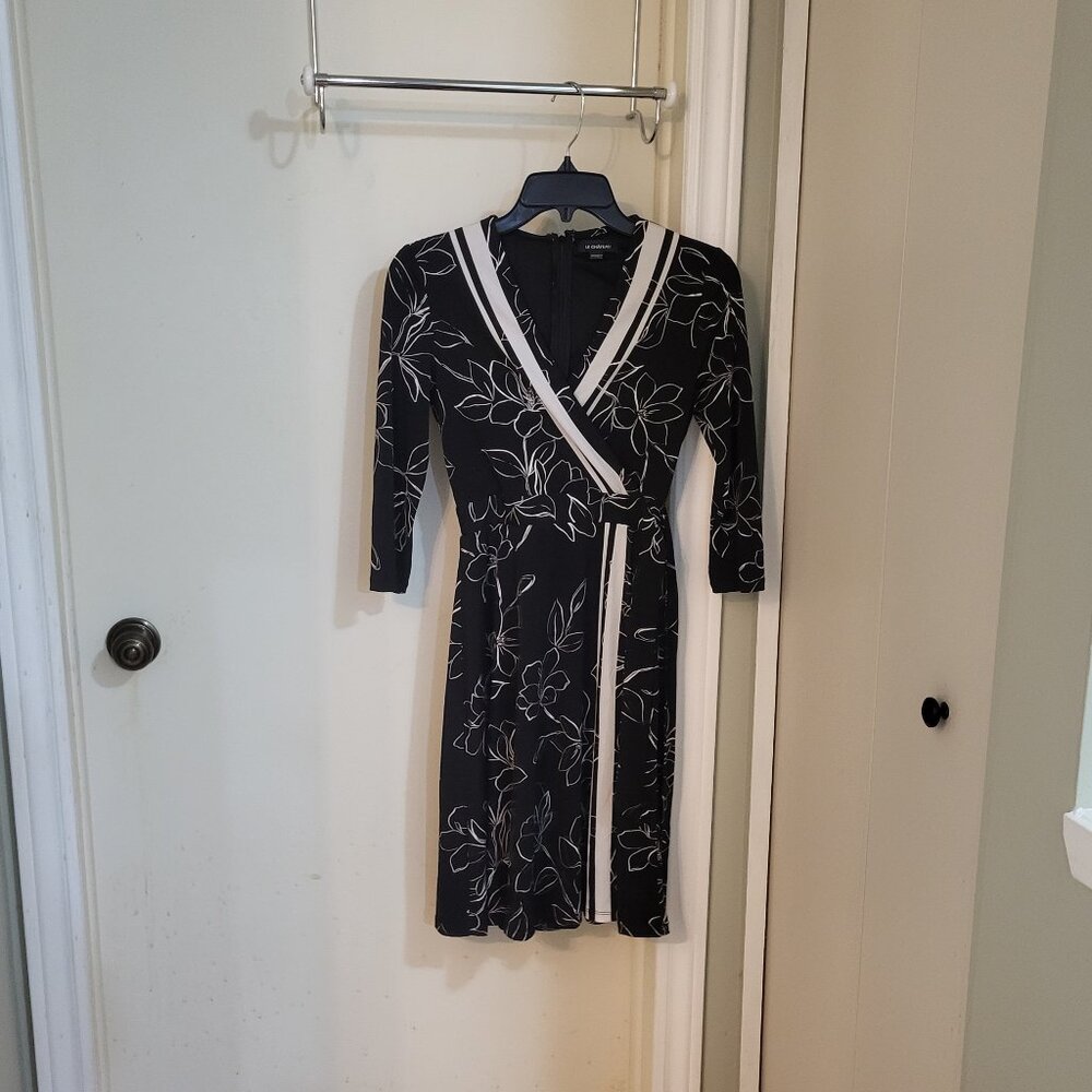 Le Chateu 3/4 Sleeves Dress - New Without Tag. Size XXS